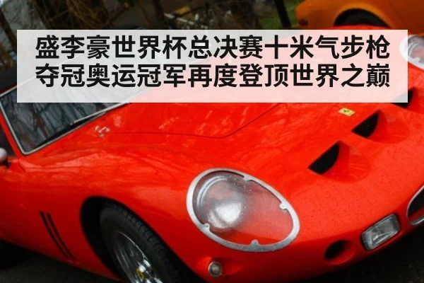 盛李豪世界杯总决赛十米气步枪夺冠奥运冠军再度登顶世界之巅